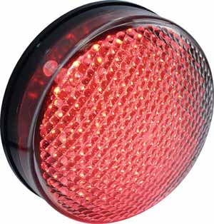 Nebelschlussleuchte LED 12/24V  klar/rot