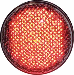 Bremsleuchte LED 12/24V  klar/rot
