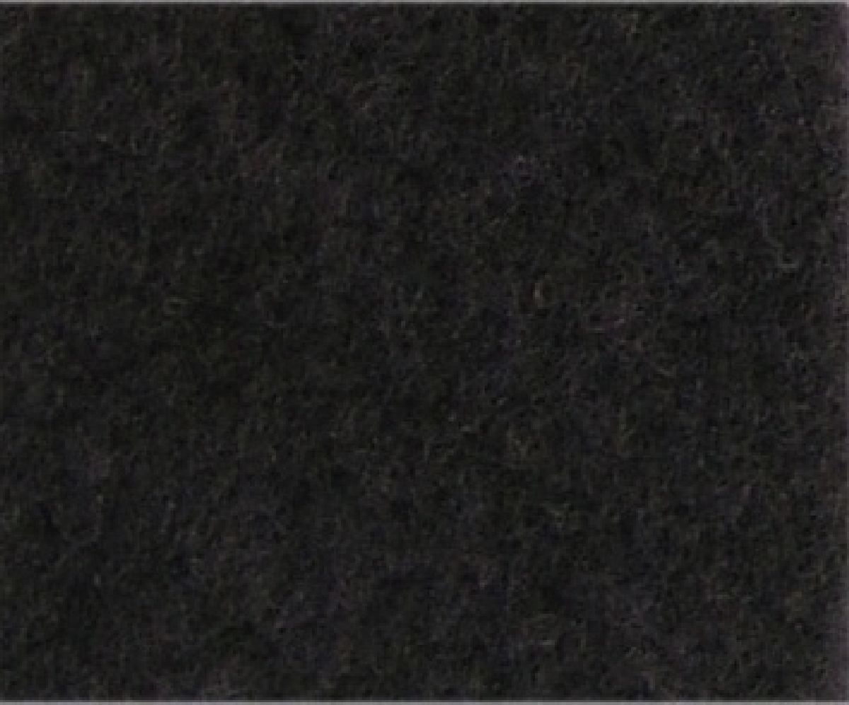 Teppich selbstklebend, schwarz