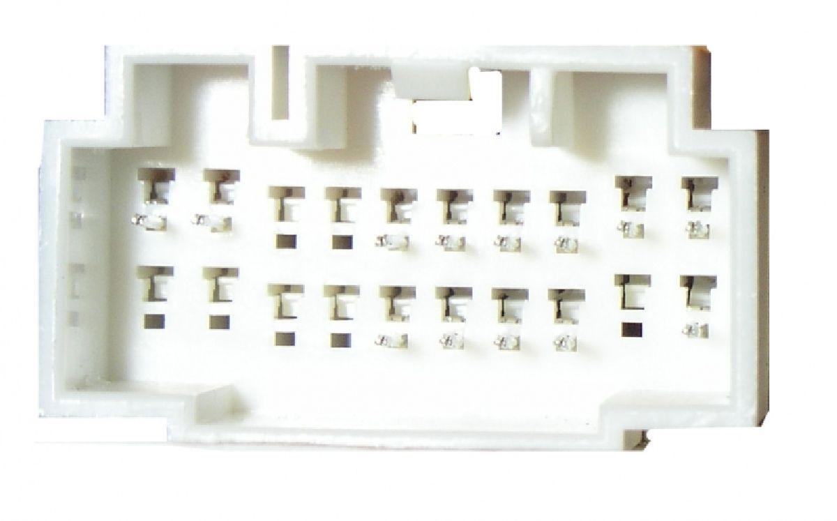 Kit de montage alimentation+haut parleur connecteur ISO
