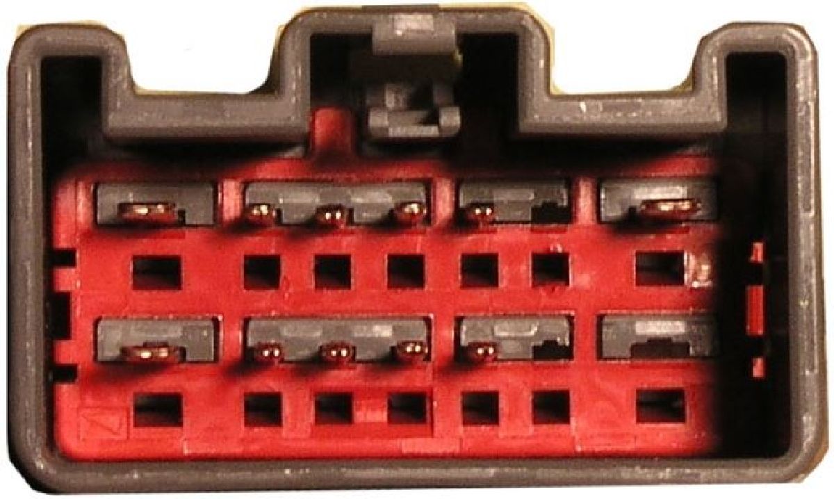 Kit de montage alimentation+haut parleur connecteur ISO