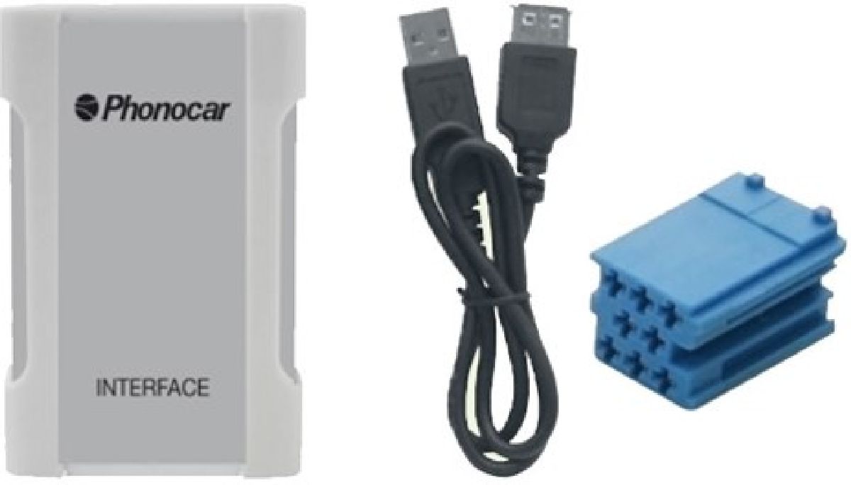 Interface audio-USB-SD-AUX Fiat  07> FORD Ka 09>