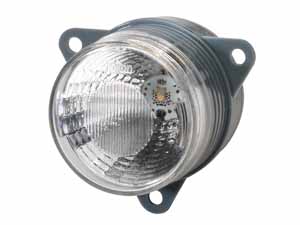 Blinkleuchte LED weiss/klar 9-32V