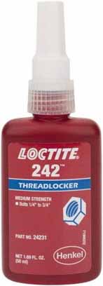 Loctite 242 Flasche  50 ml (VPE 12)