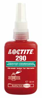 Loctite 290 Rs. Ressources/Eleve Bouteille  50 ml (Emb. 12)