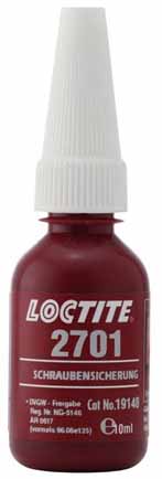 Loctite 2701 Rs. Eleve Bouteille  10 ml (Emb.12)