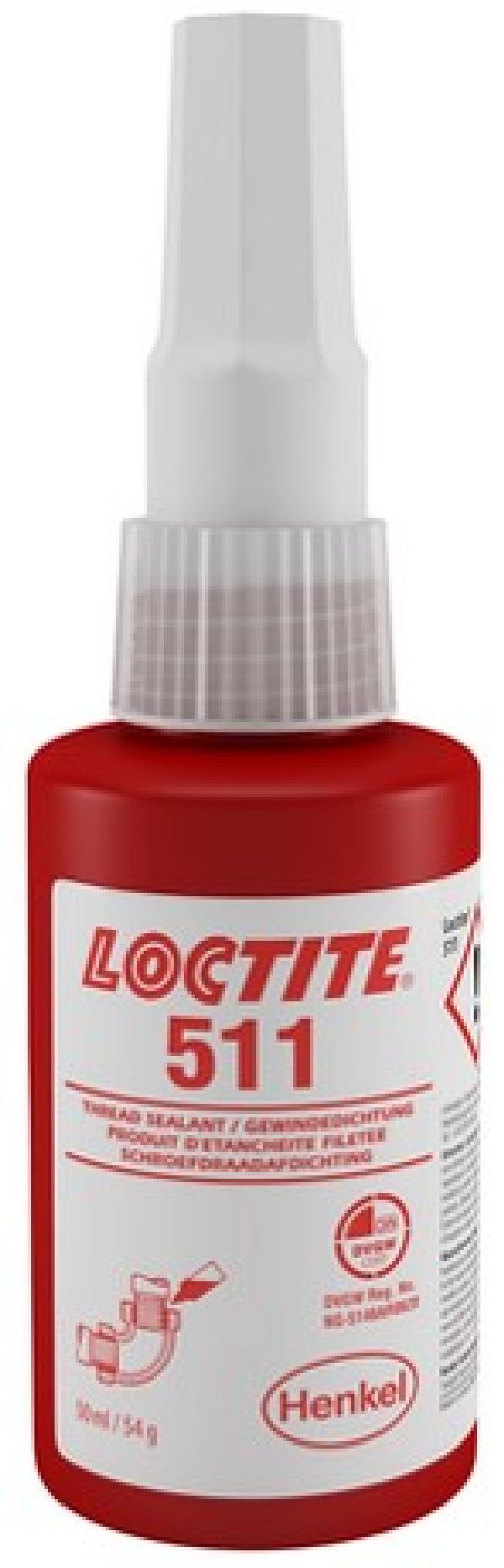 Loctite 511 Tube  50ml (VPE 12)