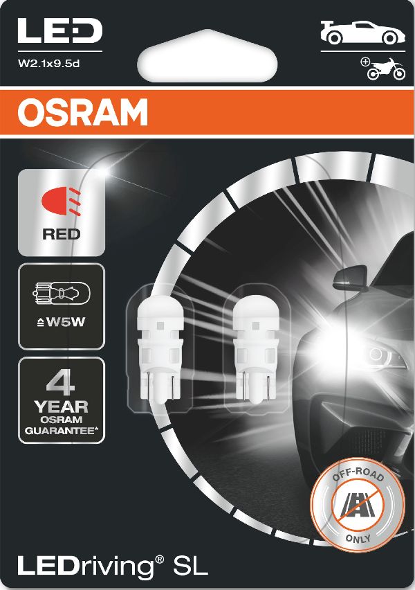 OSRAM LEDriving Red