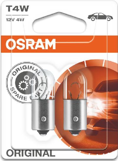 OSRAM Ampoule 12V 4W BA9s / Blister VPE 2