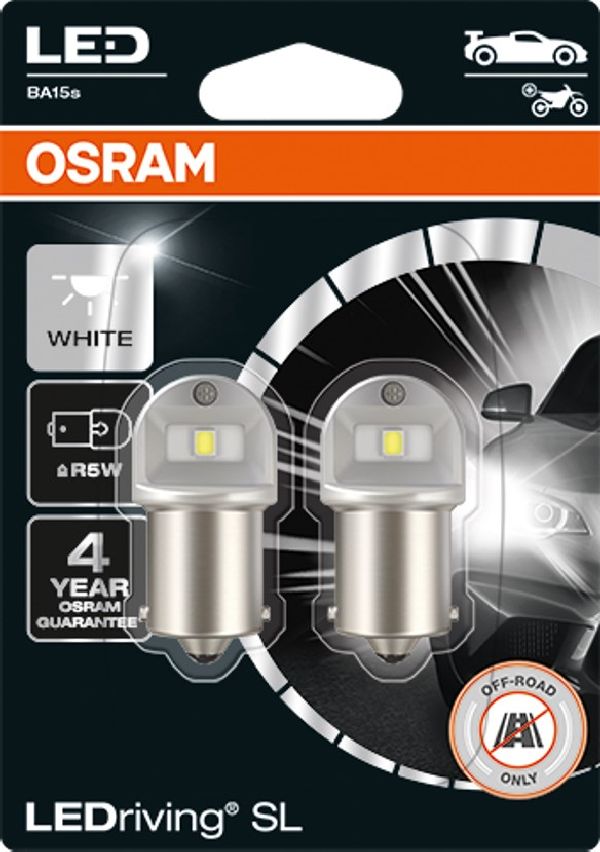 Osram LED Retrofit Cool White 6000K 12V BA15s