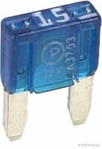 Stecksicherungen MINI VPE 50 blau / 15 Amp.