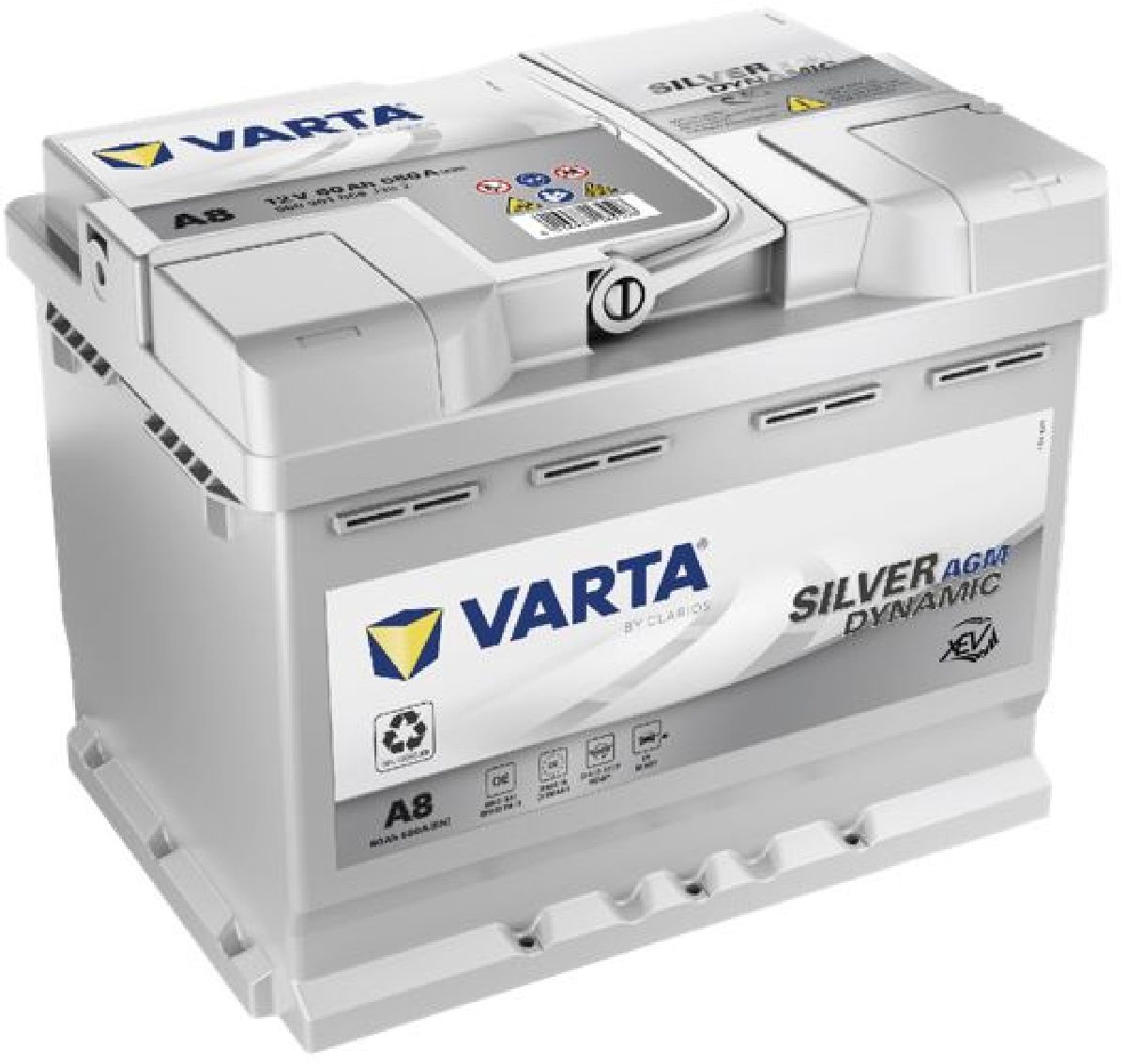 AGM-Batterie Varta Silver Dynamic