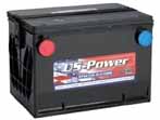 US-Power Batterie 12V/70Ah/670A LxBxH 260x179x186mm/S:1
