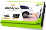 VALEO BEEP & PARK Einkparkhilfe Kit 3 mit 8 Sensoren und LCD Display