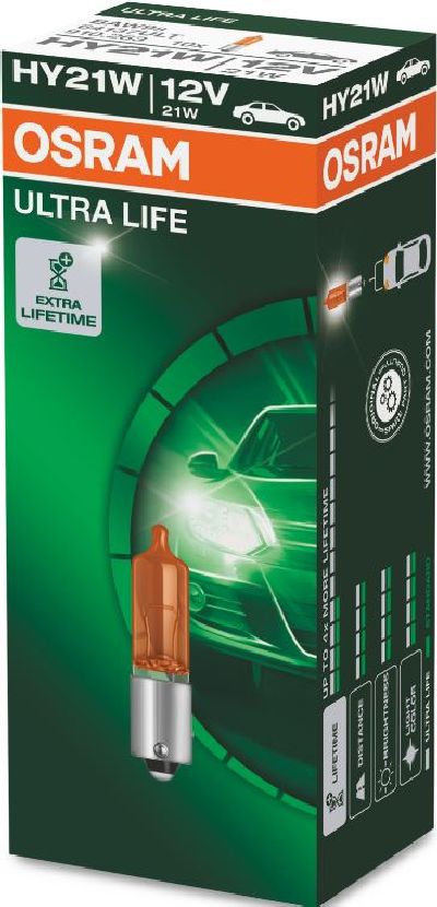 OSRAM Ampoule ULTRA LIFE 12V HY21W BAW9s