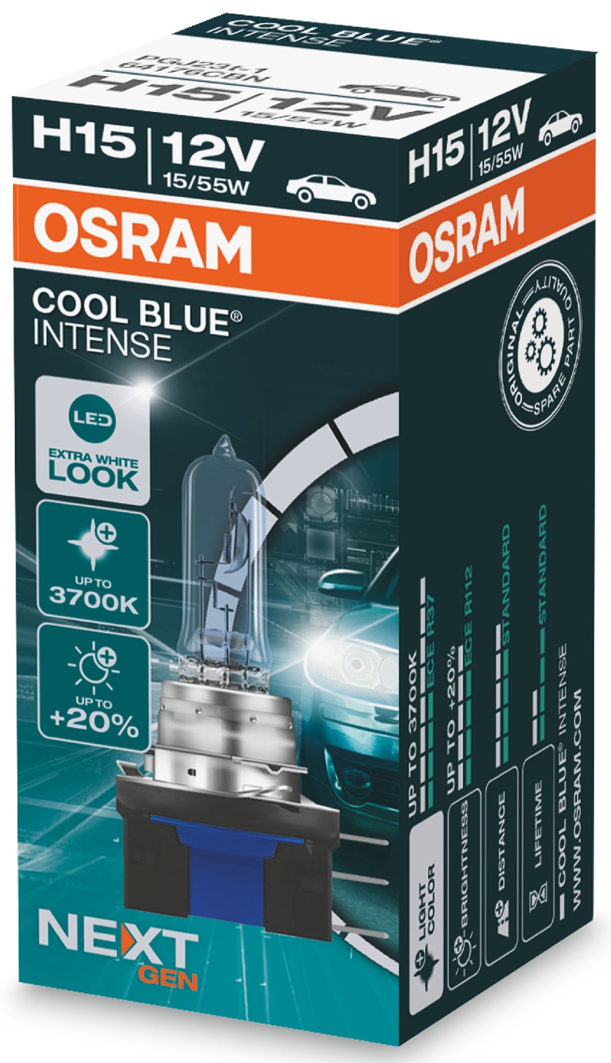 OSRAM Cool blue intense H15