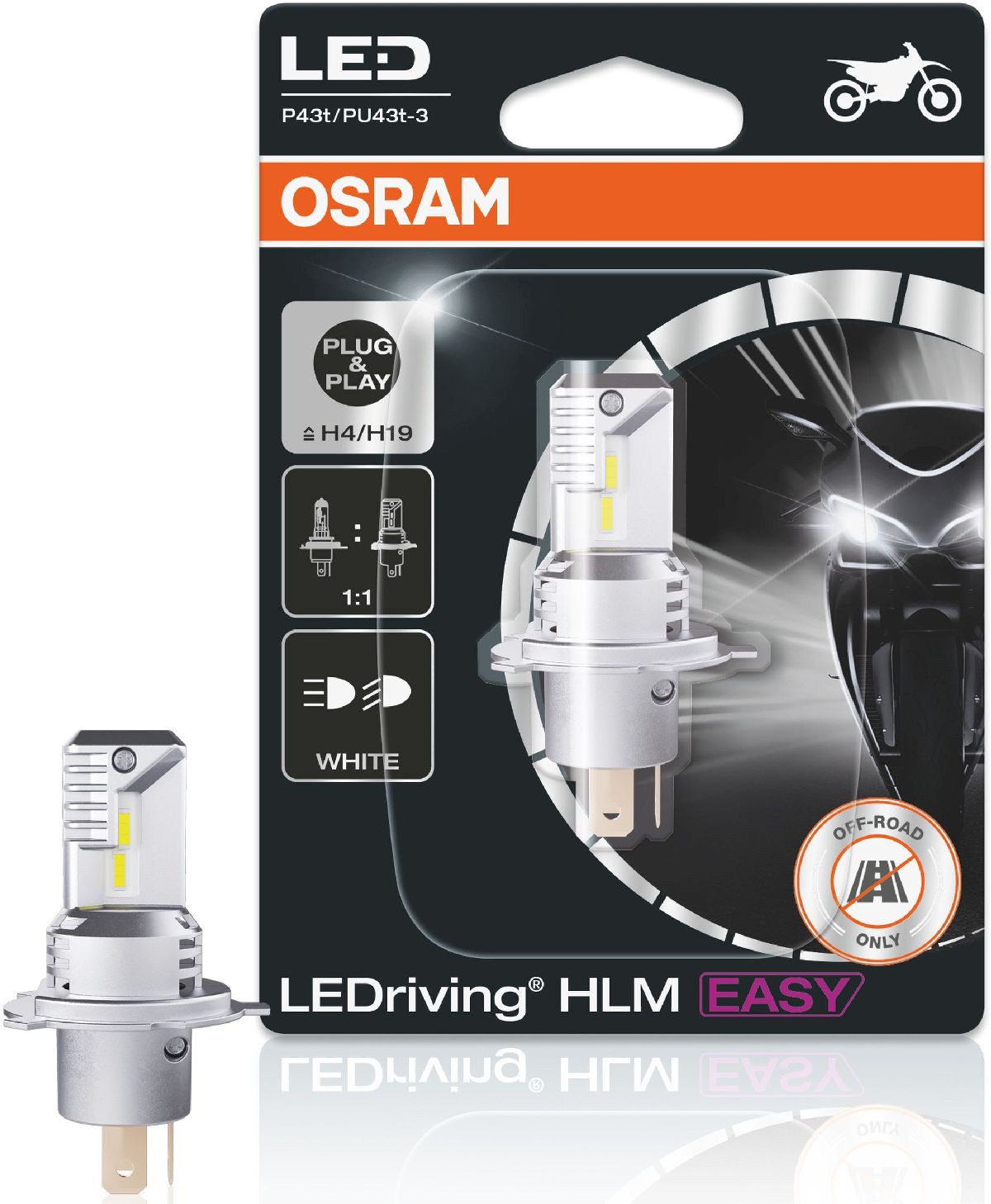 LEDriving Off-Road LED Retrofit Easy H4/H19/12V/19W