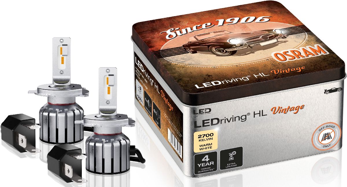 LEDriving Off-Road LED Retrofit Vintage H4/H19/R2(Bilux)/12V/14/14W