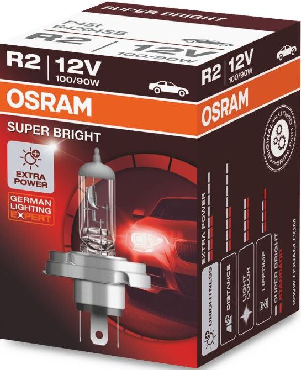 OSRAM Rallye Lampe H4