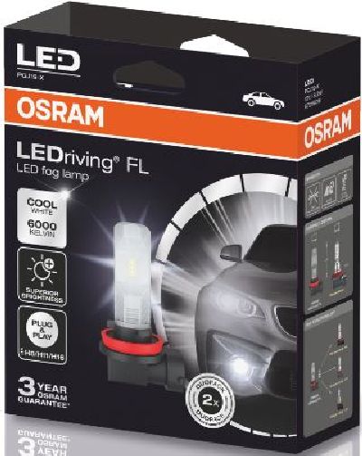 Osram LEDriving FL H8/H11/H16/12V/8.2W/PGJ19-X