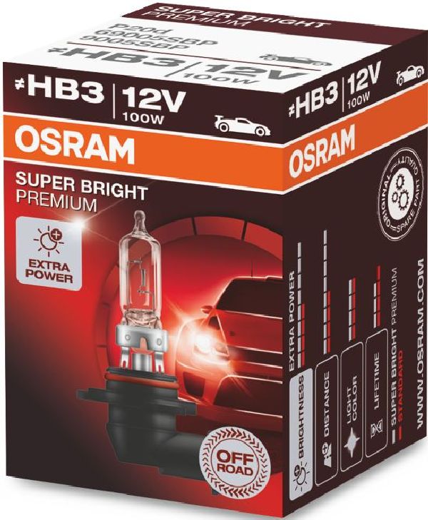 OSRAM Glühlampe SUPER BRIGHT PREMIUM