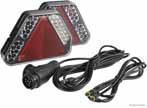 Jeu de feux arrire  LED Inno-1 12V / gauche-droite