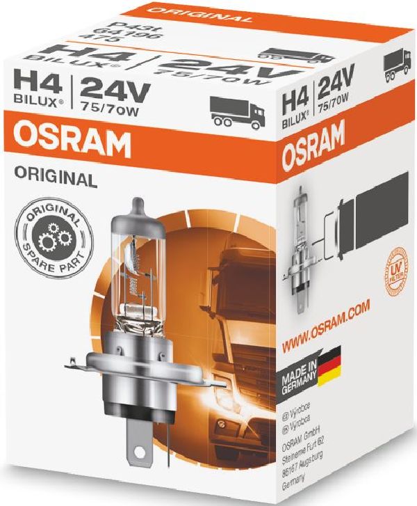 OSRAM Glühl. H4 HD (89901098)