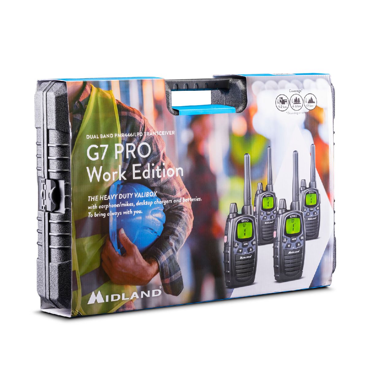 G7Pro Twin PMR/LPD radio portable Set a 4, work edition