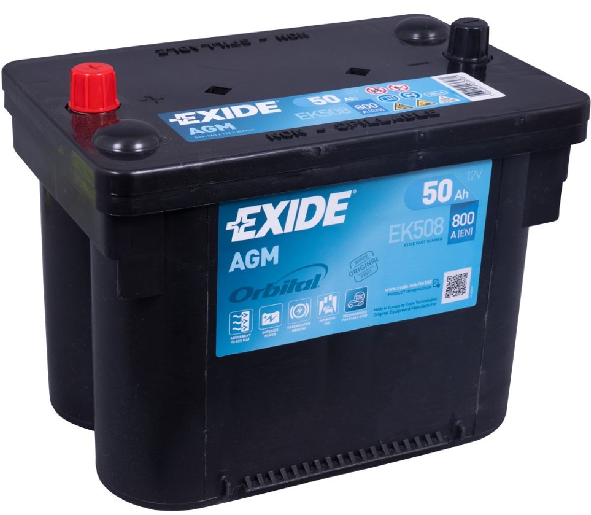 Gesamtsortiment / Batterien + Booster + Lader + Spannungswandler /  Batterien / Auto Batterien / Exide Batterien / Exide AGM - Krautli (Schweiz)  AG - Shop