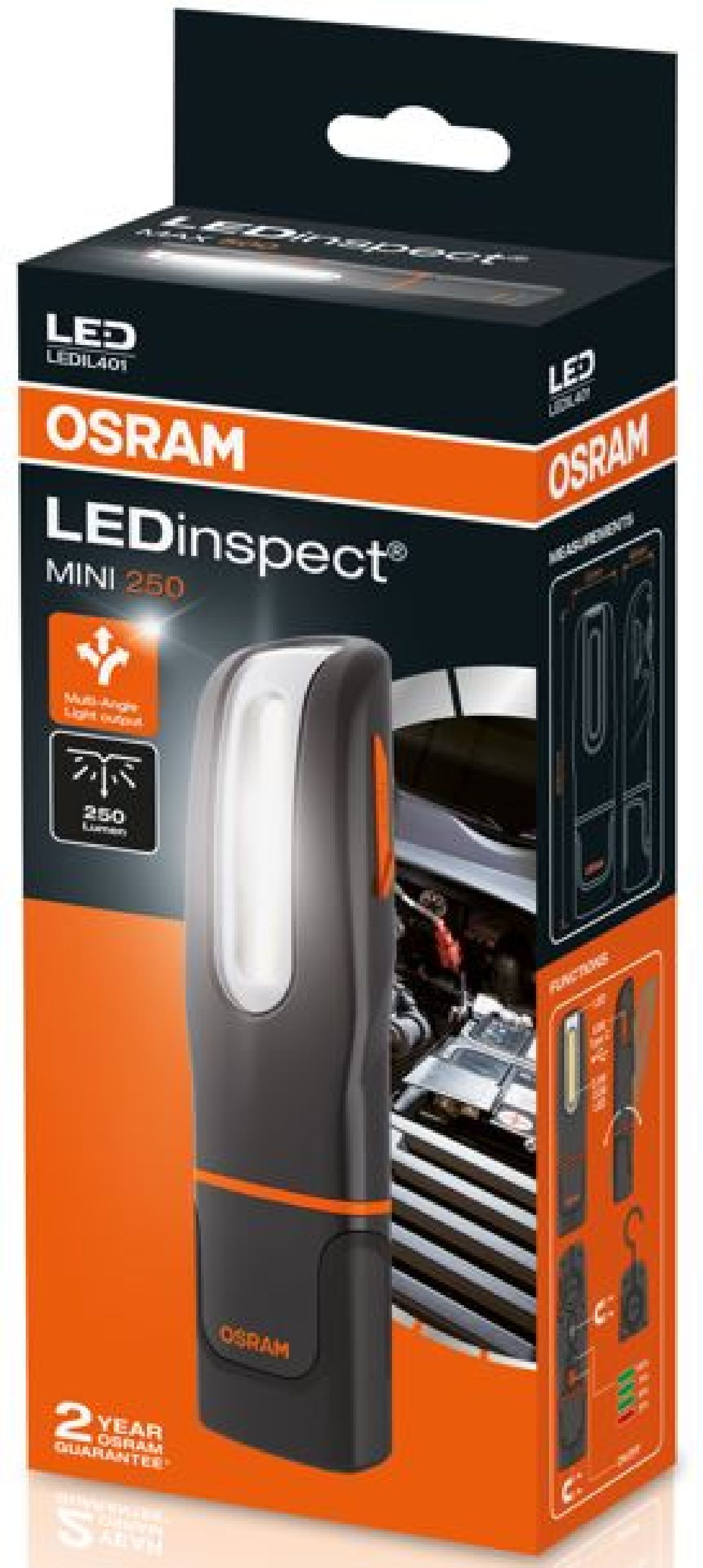 Osram LEDInspect MINI250 1+1 LED's / 6000K