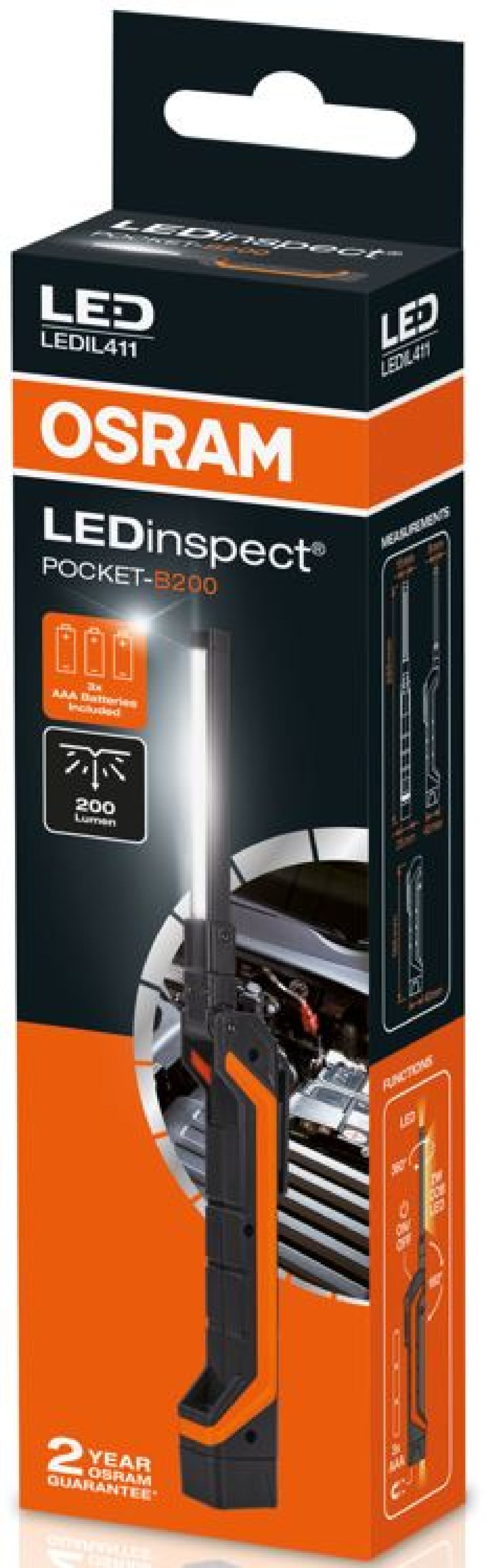 Osram LEDInspect POCKET-B200 1+1 LED's / 6500K