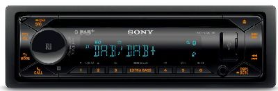 SONY CD-mp3-Tuner BT/NFC/DAB+ MEX-N7300BD inkl. DAB+ Antenne