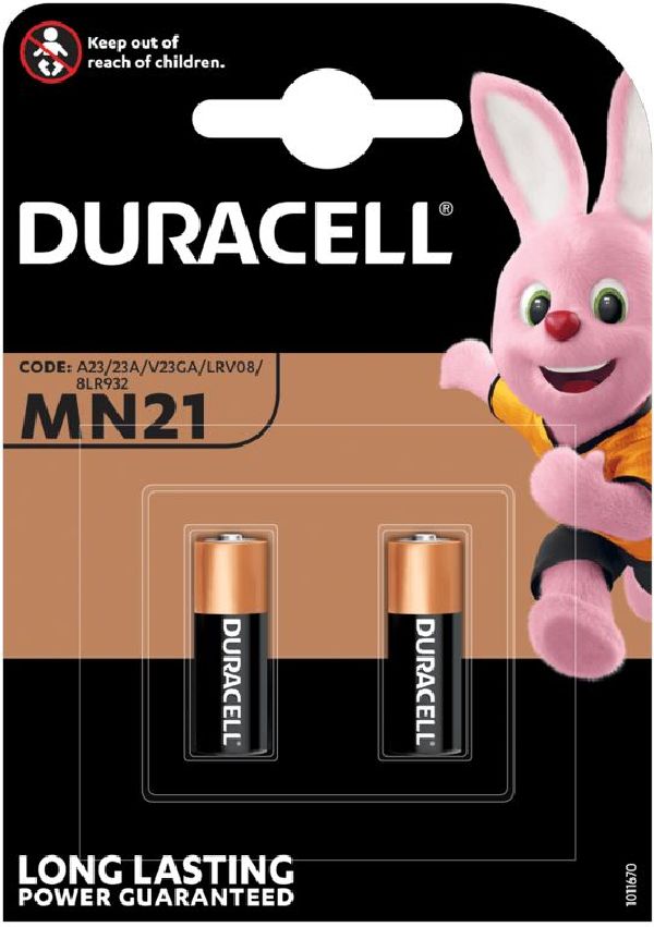 Duracell Batterie SECURITY V23GA MN21 BLI 2 / Blister  2 Stk.