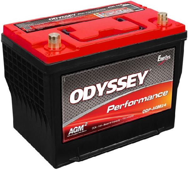 Odyssey AGM-Batterie 12V/63Ah/725A LxBxH 276x172x225mm/B1/S:1