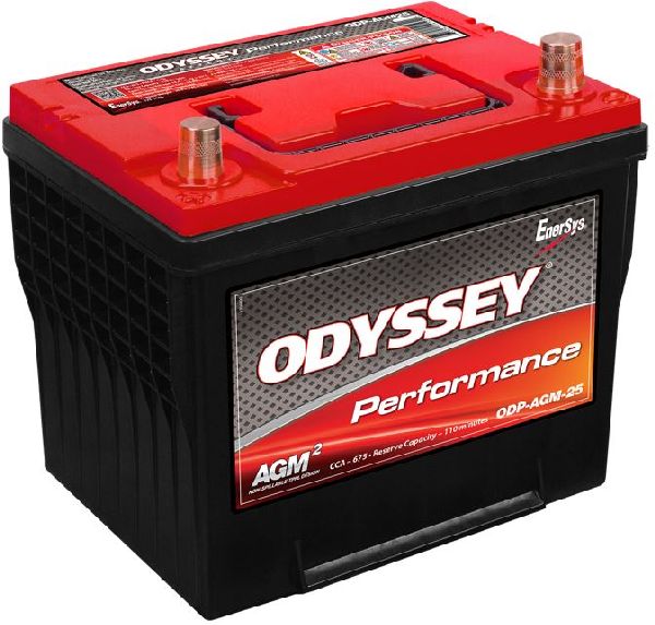 Odyssey AGM-Batterie 12V/59Ah/675A LxLxH 240x172x217mm/B1/C:1
