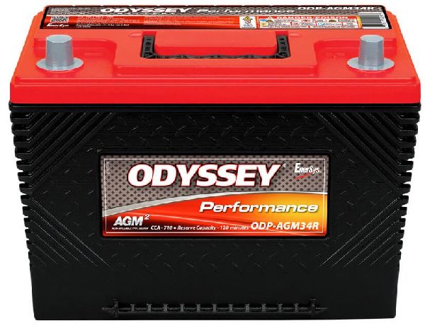 Odyssey AGM-Batterie 12V/61Ah/792A LxLxH 275x172x199mm/B1/C:0