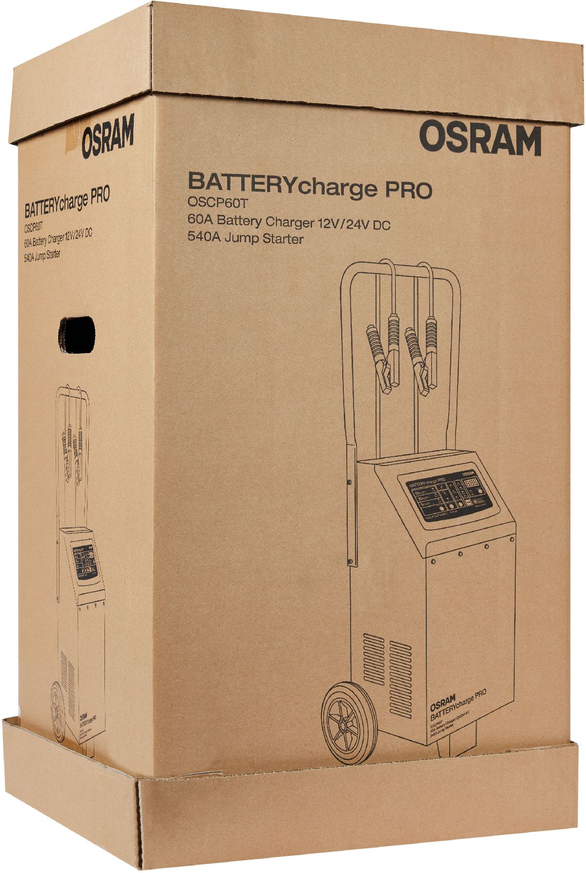 BATTERYcharge PRO Batterieladegerät 12-24V / 60A