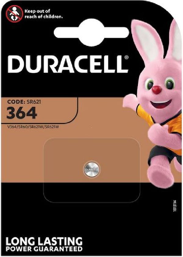 Duracell Batterie WATCH SR60 / 364 / Blister  1 Stk.