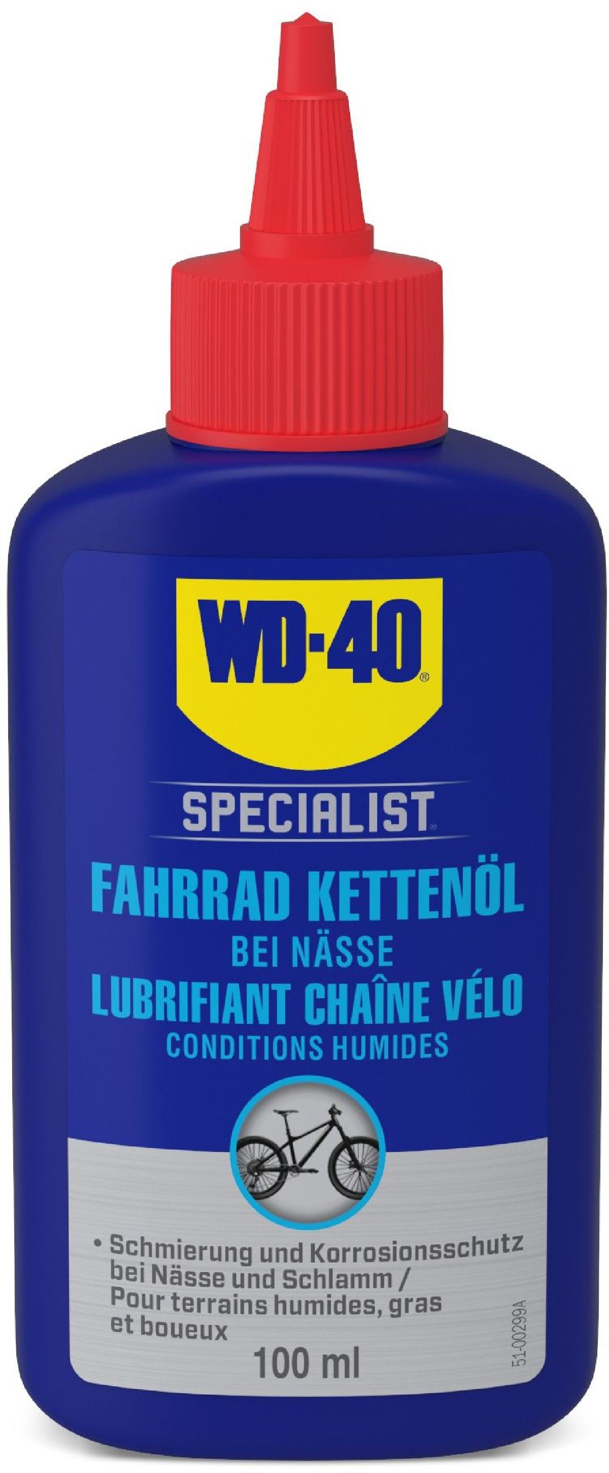 WD-40 Bike lubrifiant chanes humides 6x100 ml