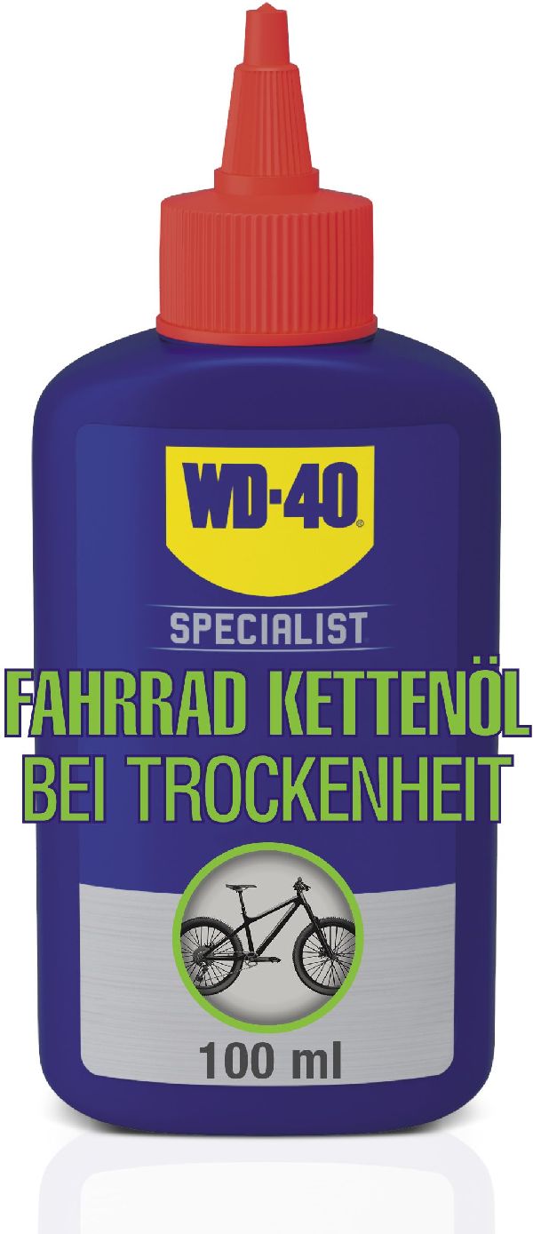 WD-40 Bike Kettenl Trocken Flasche 100 ml