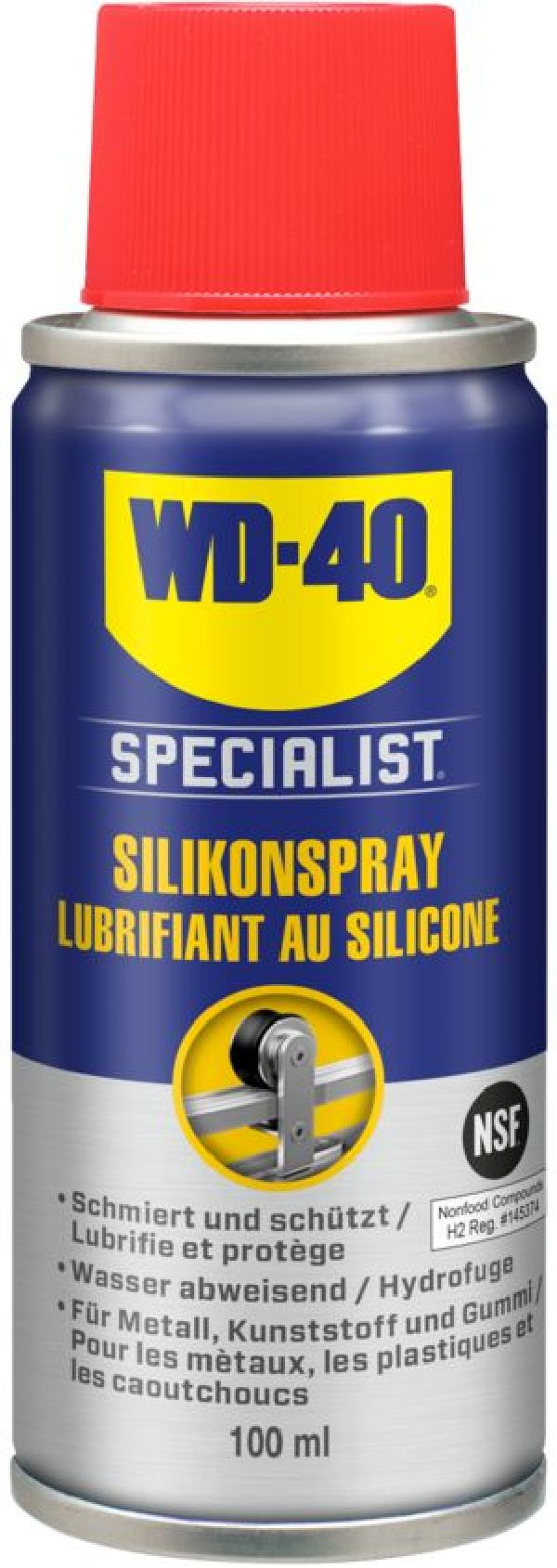 WD-40 Specialist Lubrifiant au Silicone Bombe arosol 100 ml