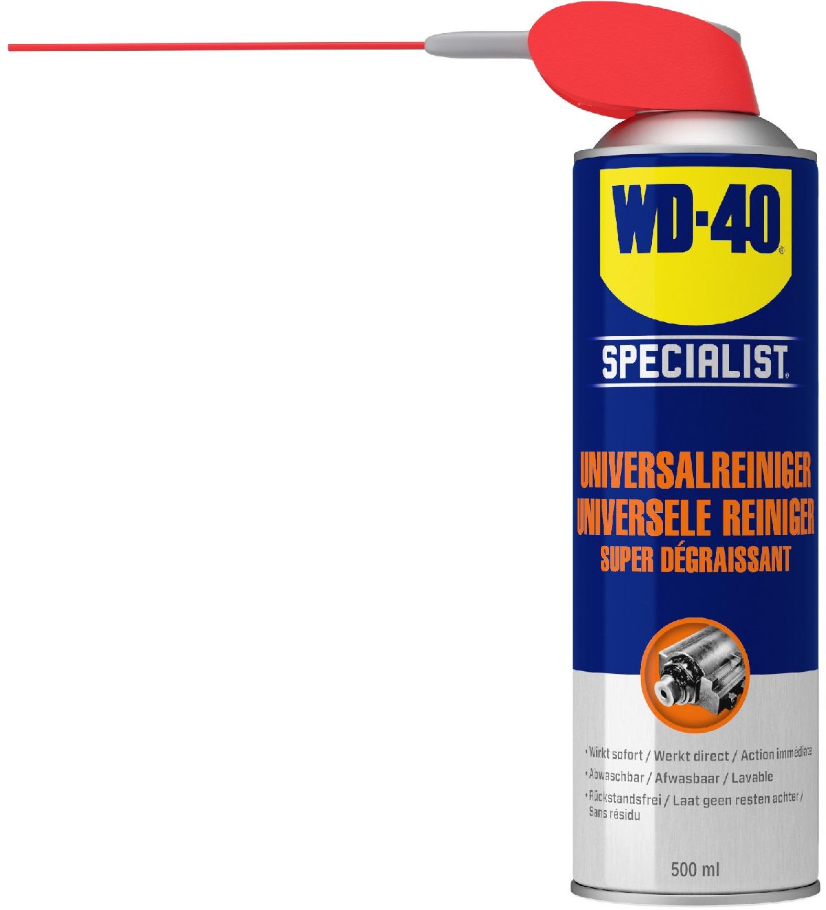 WD-40 Specialist Dgraissant (emb. 12) 500ml avec Smart Straw