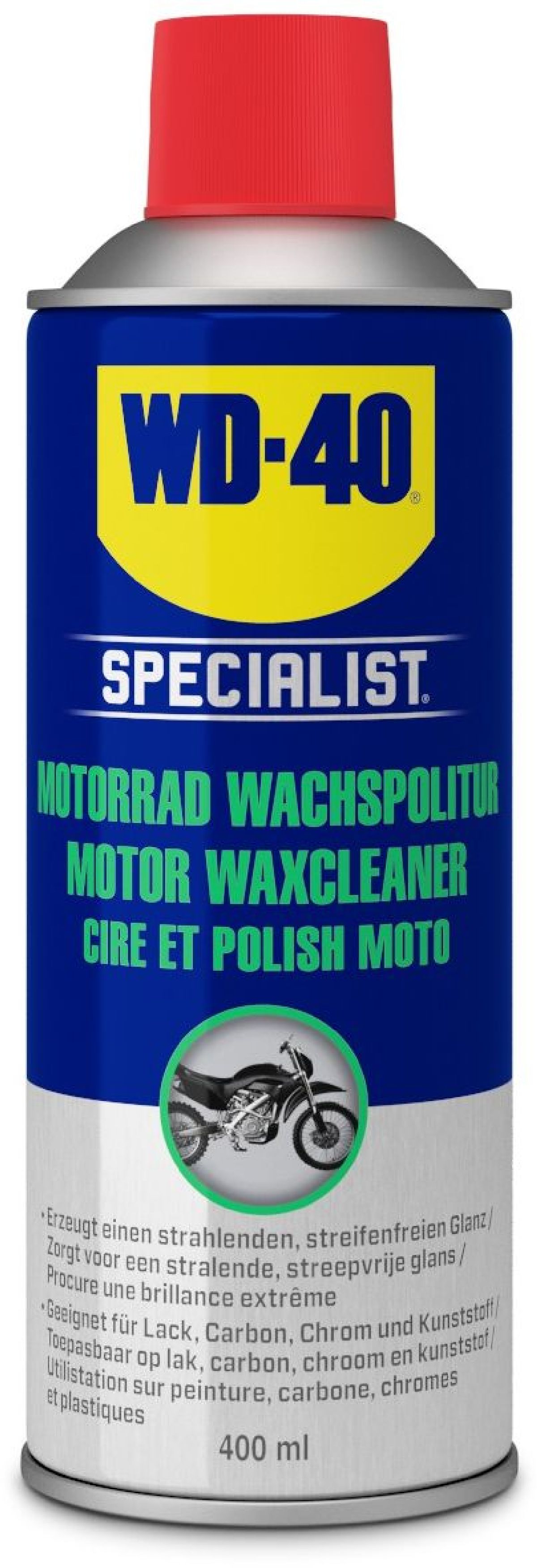 WD-40 Spec. Motorbike cire & polish 6x400 ml