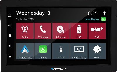 BLAUPUNKT Pro Line Mannheim 600 DAB CarPlay & Android Audio