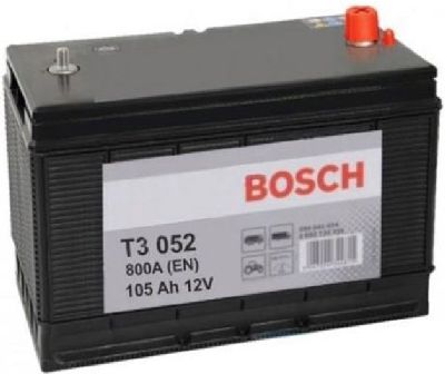 Starterbatterie Bosch 12V/105Ah/800A LxBxH 330x172x238mm/S:9