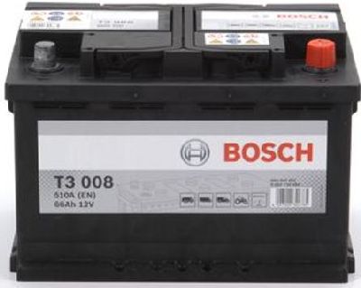Starterbatterie Bosch 12V/66Ah/510A LxBxH 278x175x190mm/S:0