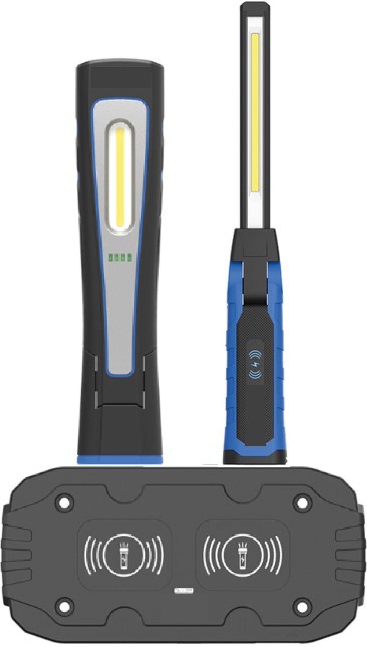 Doppelset COB-LED Handlampe MAXI + SLIM