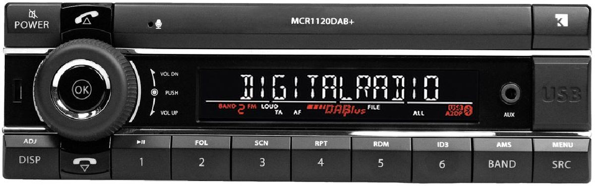 MCR-1120DAB+ Tuner Fixed Front