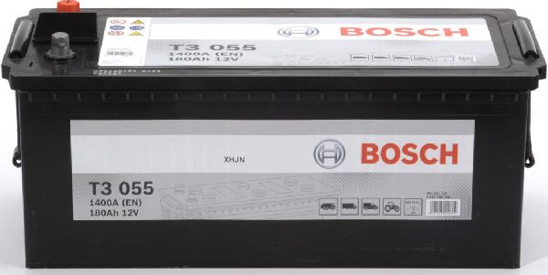 Starterbatterie Bosch 12V/180Ah/1400A LxBxH 513x223x223mm/S:3