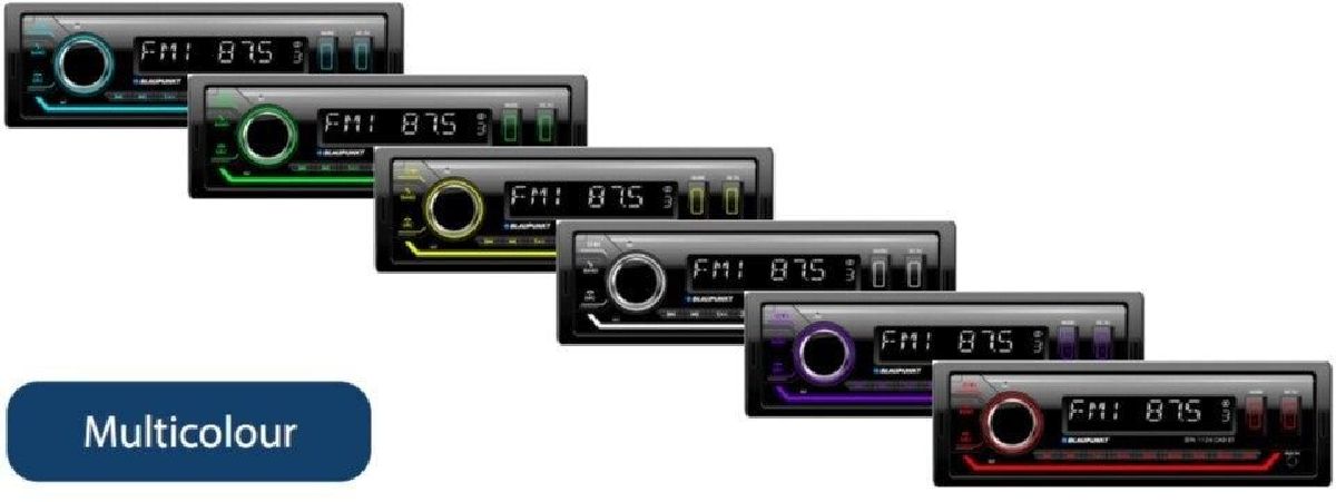 BLAUPUNKT Car Radio 4x50W FM, DAB+, Bluetooth, USB, Aux-In